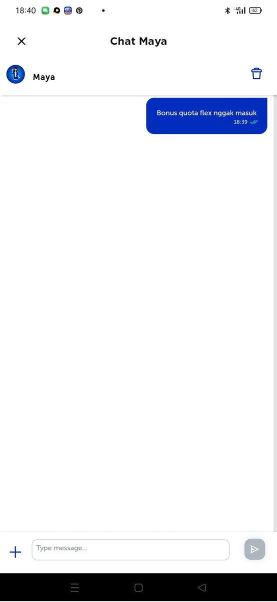 Gimana nih <a href="/myXLCare/">myXLCare</a> .... Kek gini muluuu chat Maya nya