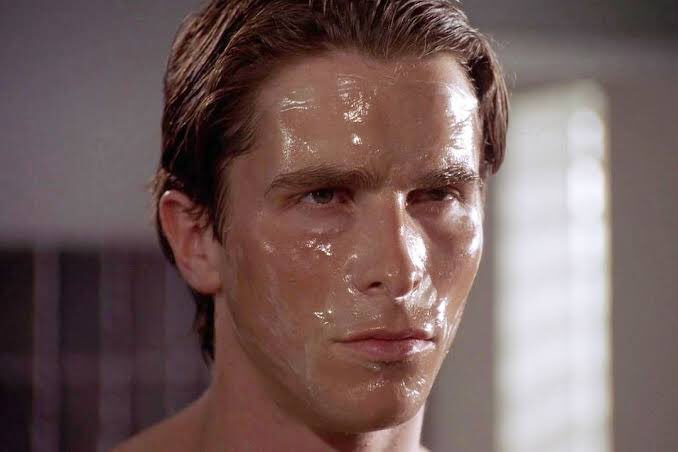 Speak for yourself

 I use a deep pore cleanser lotion. In the shower I use a water activated gel cleanser, then a honey almond body scrub, and on the face an exfoliating gel scrub. Then I apply an herb-mint facial masque which I leave on for 10 minutes while I prepare the re..