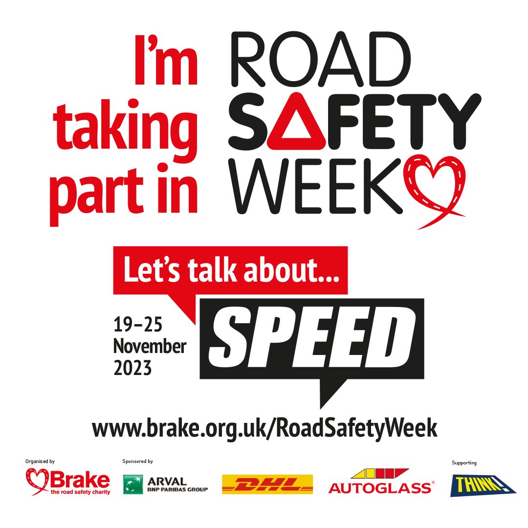 This week is #RoadSafetyWeek where we are supporting the Brake charity to promote #SafeRoadsForAll. Road Safety Week is about raising awareness around safe roads, safe vehicles and speeds to keep us all safe on the roads, no matter who we are, or how we travel.