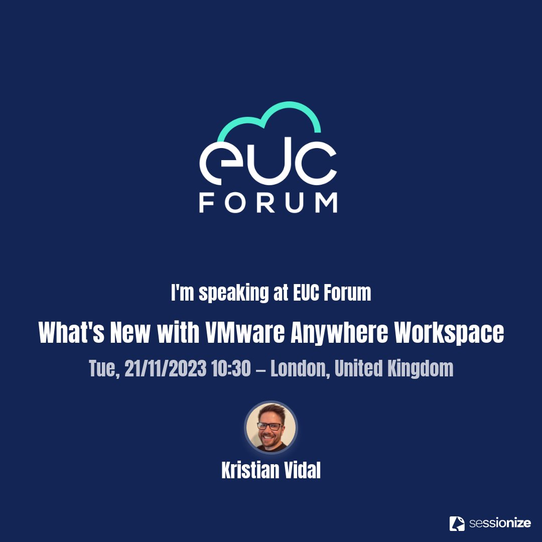 eucforumuk's tweet photo. We have the most up to date news from Microsoft, VMware and Citrix tomorrow at the EUCForum event in London. Come and hear about all the latest innovation from these vendors. @Microsoft @citrix @VMware https://t.co/LnDs4GLRWW