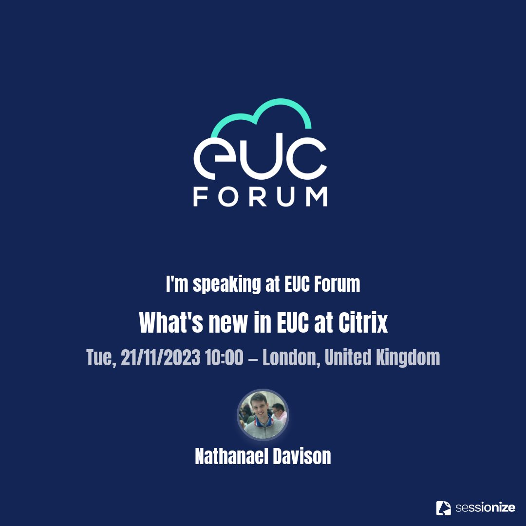 eucforumuk's tweet photo. We have the most up to date news from Microsoft, VMware and Citrix tomorrow at the EUCForum event in London. Come and hear about all the latest innovation from these vendors. @Microsoft @citrix @VMware https://t.co/LnDs4GLRWW
