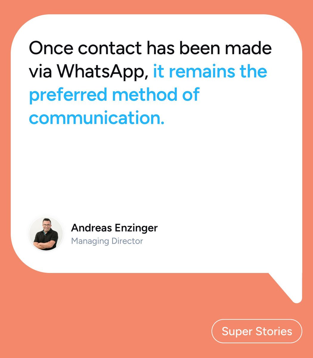 superchat_com's tweet photo. With #Superchat, Augenoptik Enzinger can process customer inquiries more efficiently, increase its reach, and offer modern and effective customer service.

The family business also uses the WhatsApp newsletter and benefits from a 90% open rate. 🚀

👉 https://t.co/fNC9MfgCkD https://t.co/DEMMFOKErq