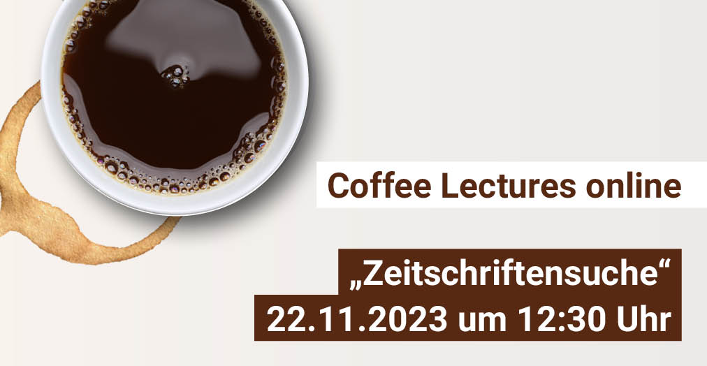 ThulbJena's tweet photo. Bei uns könnt ihr auf zahlreiche Zeitschriften zugreifen. In unseren #CoffeeLectures online zeigen wir euch den Weg zum gesuchten Artikel von der Recherche bis hin zur Bestellung aus dem Magazin (Print) bzw. zum Volltext (E-Journals).

📆22.11. | 12:30
🔗https://t.co/LD0fi0BwjO https://t.co/wi2iDJvafV