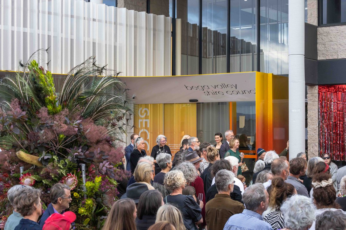 South East Centre for Contemporary Art / Bega tweet media