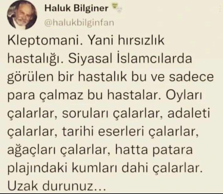 Haluk Bilginer 👏👏