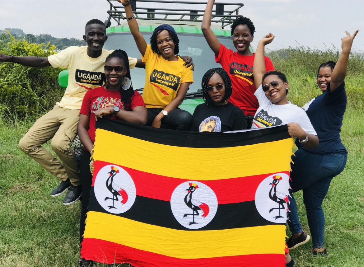 We made the @ugandauncovered merchandise that massively spread in the industry & even cut across borders… We became Uganda’s official travel plug We sold Uganda through print