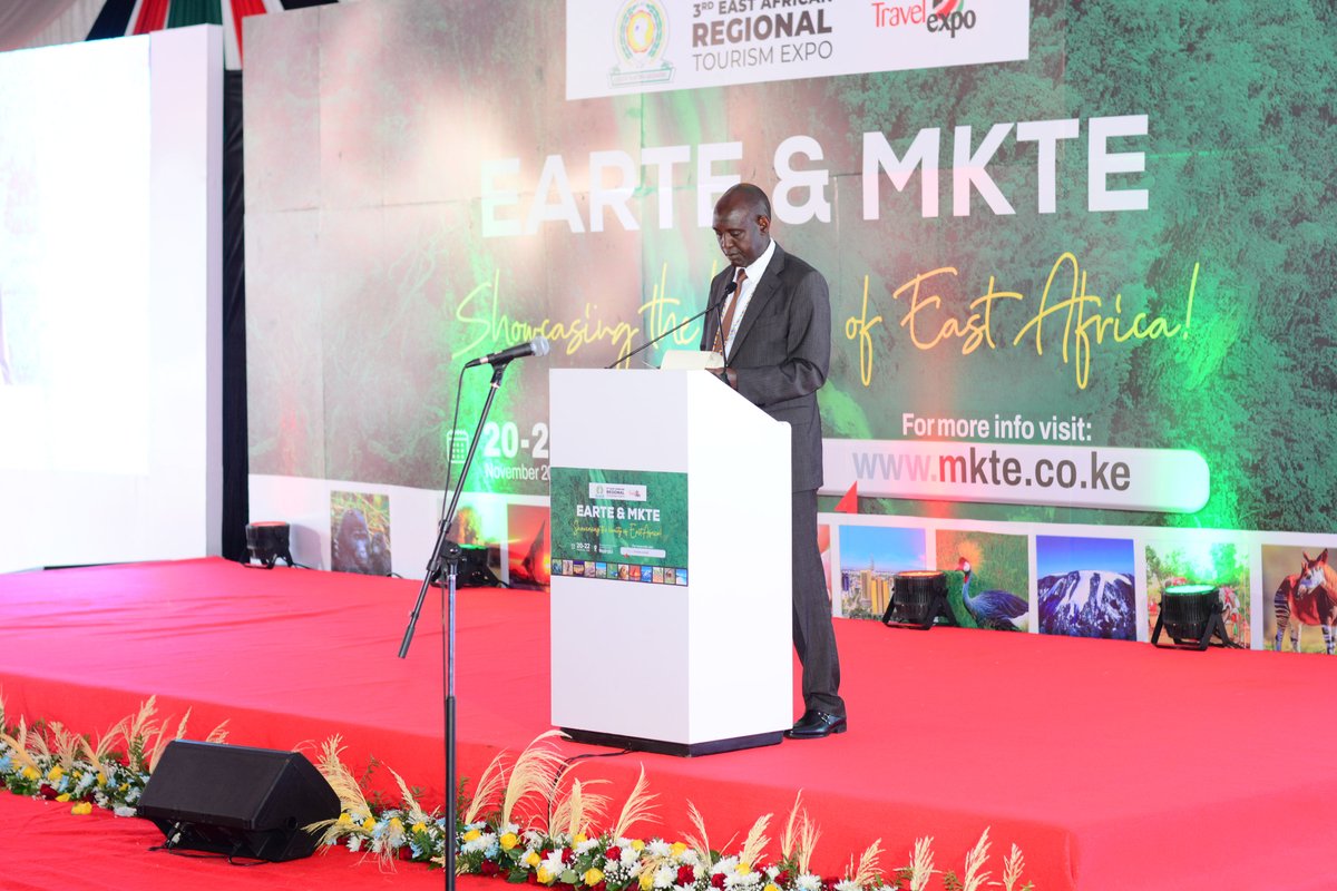 KTBKenya's tweet photo. .#NowSpeaking
Hon. John Ololtuaa, PS. State Department for Tourism @Min_TourismKE
Officially welcomes us to the expo as we look forward to sample what the region offers.✅
East Africa Regional Tourism
Expo Magical Kenya Travel Expo
#MagicalKenya #EarteMkte2023 https://t.co/jyEyAjWKtN