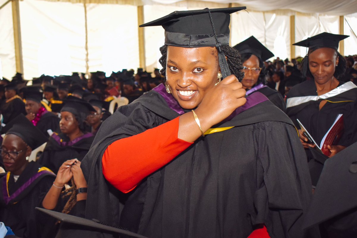 LucyWanjikuN's tweet photo. Last week Friday I made history in my family. This was the first graduation I was attending and so was my mom. I surely hope it is the start of many more in our family. 

#hopemadeaway https://t.co/Ho3larpuZu