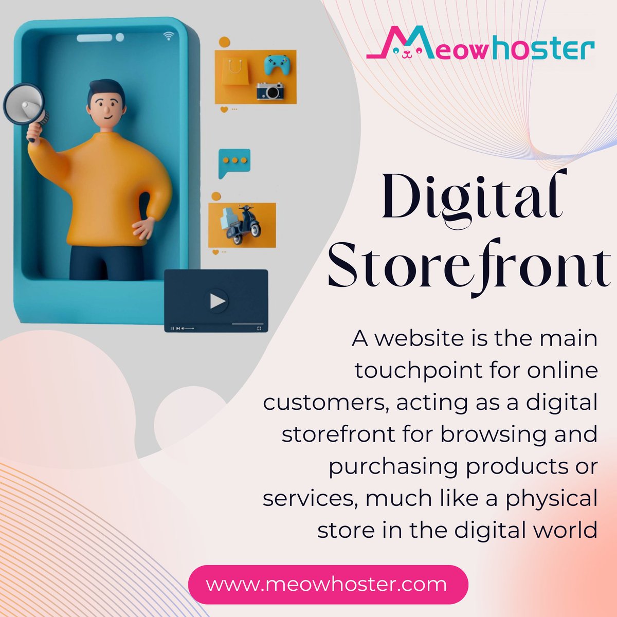 Meowhoster2023's tweet photo. See why your business must go online to stay competitive and connect with customers effectively. It's time to take your brand digital with https://t.co/lY8eJzekjF https://t.co/CdZ4g9wxVd