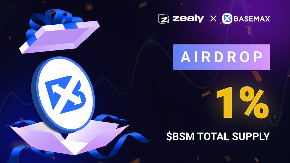 basemaxfi's tweet photo. Join #BaseMax #Zealy to earn a share of 1% of $BSM total supply in the form of $esBSM! ๐ฅ
https://t.co/skGvWMj5KG
Complete all quests to qualify for the BIG #Airdrop on @BuildOnBase ๐
โฒ๏ธ Deadline: 14:00 UTC on Dec 20th, 2023
#Base #Crew3 https://t.co/qQI9DPzqYF