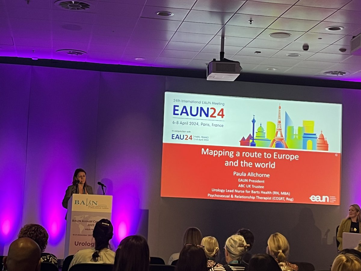 Listening to this amazing nurse leader,colleague and friend#baun23#baun#anzuns