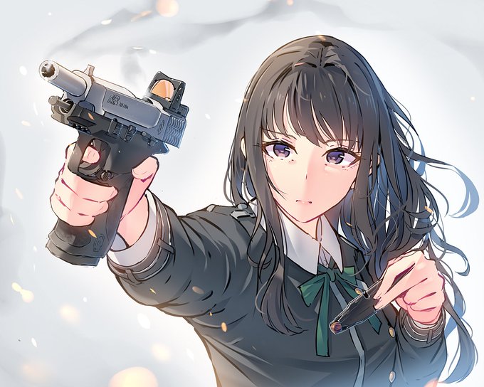 「銃弾 ロングヘアー」のTwitter画像/イラスト(新着)