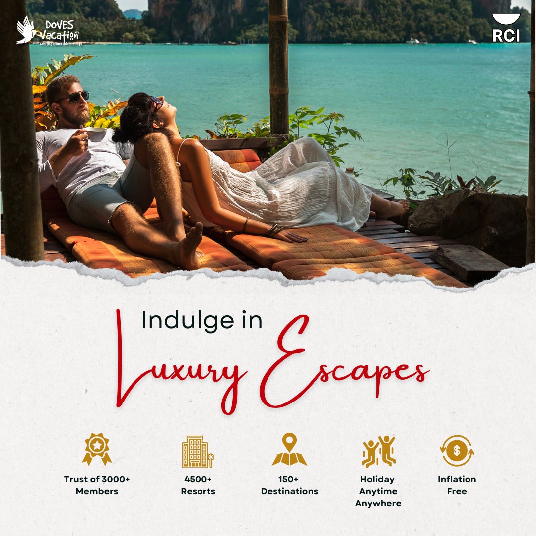 DovesVacation's tweet photo. Unwind in Unparalleled Luxury: Your Dream Vacation Awaits!

Explore mesmerizing hill stations, beaches &amp; wildlife with access to 4500+ resorts worldwide.
#travellife #luxurytravel #familytime #familytravel #vacations #familyvacations #CreatingMemorableMoments https://t.co/5inNXOsIA2