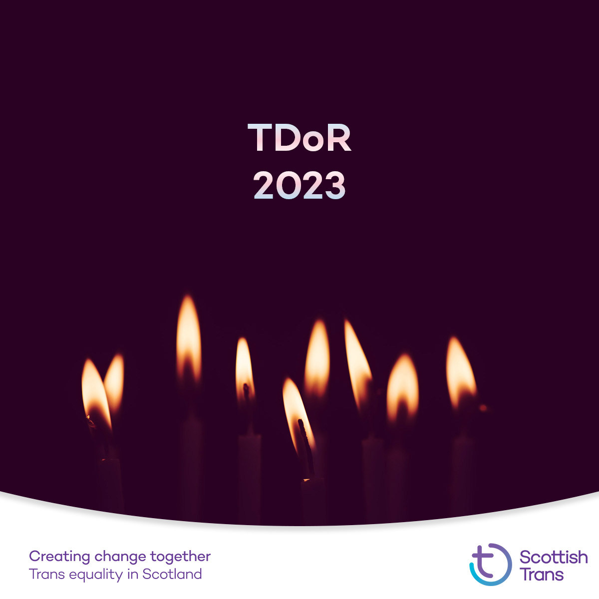 Today is Trans Day of Remembrance (TDoR), a day where we pause to remember those who we have lost around the world this year as a result of transphobic violence. #TDOR2023 #TDoR