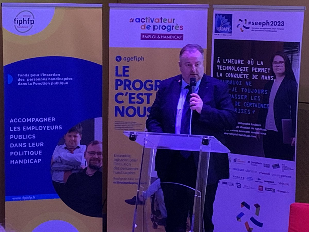 v_bustreel's tweet photo. Les 3 organisations qui portent la #SEEPH2023 ouvrent à leur tour la semaine pour l’#emploi des personnes #handicapees 
✔️ce sont des salariés, des agents ou des demandeurs d’emploi comme les autres 
✔️pour lesquels l’#accessibilité et la #compensation doivent être pensés https://t.co/la0pJWXlo3
