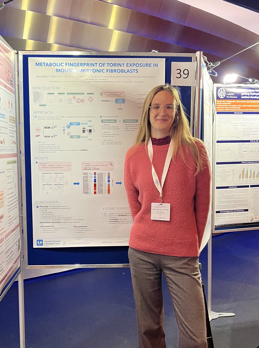 Last week our #metabolomics team went to Benelux metabolomics days in #Utrecht 
Very fun and interesting discussions 🤩 <a href="/nlmetabolomics/">NMC</a> <a href="/ynmc_benelux/">YoungNMC</a> #exposomics