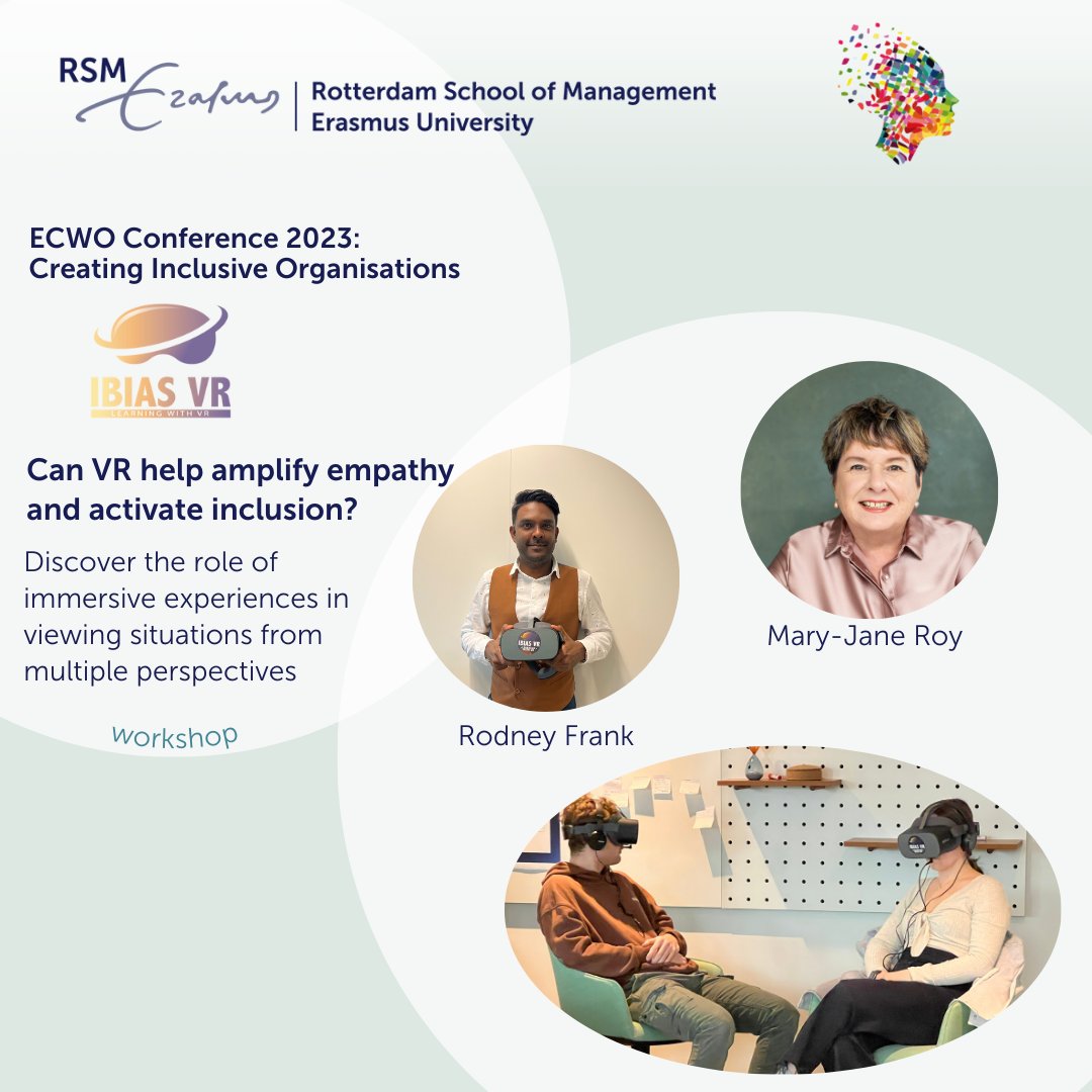 Can you truly understand and empathise with someone using Immersive Virtual Reality experiences?

Come find out at the IBIAS VR workshop that will be held at the upcoming ECWO Conference. 

🗓️ Fri, 24 Nov, 9:30 - 16:00 CET

🎟️ Book your tickets here: ow.ly/oI7J50Q5Ozw