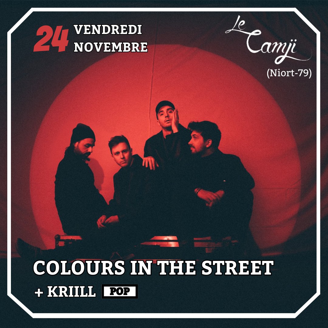 [COMPLET]
Double SOLD OUT cette semaine avec le concert de Broken Back + Rio Vero et de Colours In The Street + Kriill ! 
Pas de billetterie sur place.