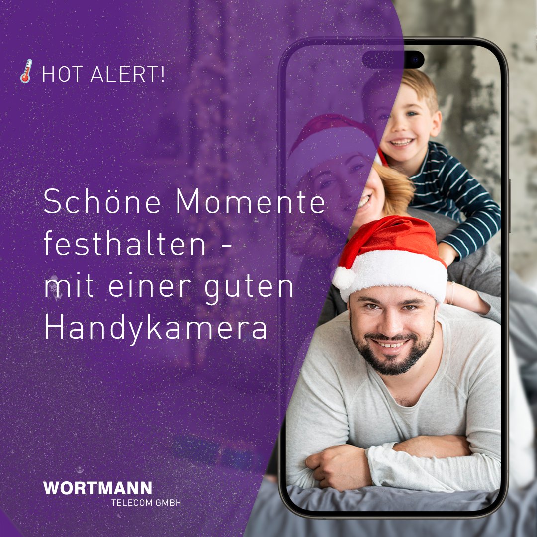 In den Handykameras steckt vieles, was dich begeistern wird:

1.  Sie bieten klare und scharfe Bilder
2. Sie verfügen über Bildstabilisierung
3. Mehrere Objektive
4. Sie ermöglichen die Aufnahme von hochauflösenden Videos

Und das Beste ist… du hast sie immer dabei!