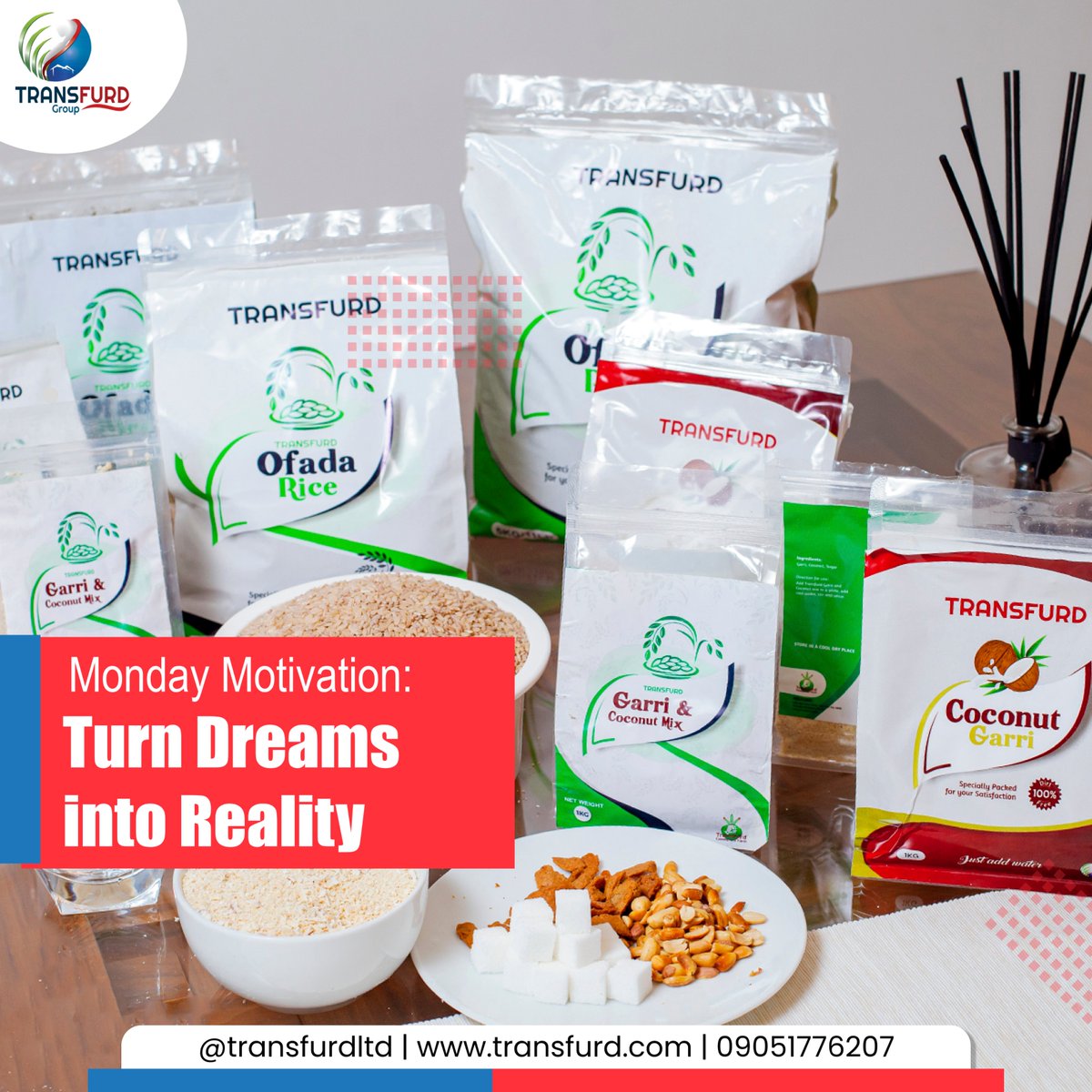 transfurdltd's tweet photo. Rise and shine, it's a new week!  Embrace the opportunity to turn your dreams into plans and your goals into accomplishments.
Remember, you're one decision away from a completely different life. 

#Transfurd #lagos #Nigeria #MOnday #Ofadarice #MondayMotivation #NewWeekNewGoals https://t.co/TCYllKXfhg