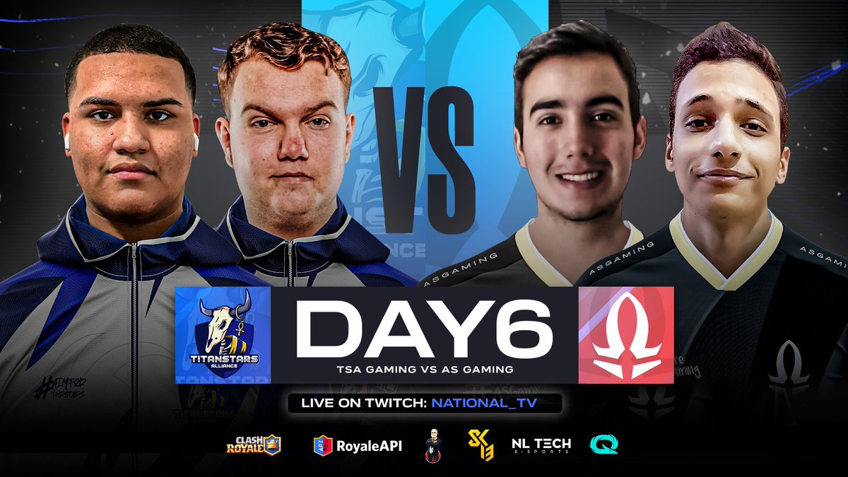 Pro Mancos League (@promancosleague) on Twitter photo #ClashRoyale | <a href="/EsportsRoyaleEN/">Clash Royale Esports</a>
#MATCHDAY | 2nd match!
π
20/11 | 21:45 πͺπ¦
π 17:45 π§π· 14:45 π²π½ 5:45(+1) π―π΅
<a href="/TSAGaming_/">TSA Gaming</a> π <a href="/_AS_Gaming/">AS Gaming π«</a>
ποΈ <a href="/TucansitoAlv/">Tucansito</a> & <a href="/Juanal_Con_L/">JuanTrick:):(</a>
π <a href="/jbooruiz/">Juan</a>
π¬ <a href="/DStudioREC/">DStudio REC</a>
πΊ bit.ly/National_TV
ARE YOU GOING TO MISS IT?
#NationalSeriesBlue #ClashRoyale | <a href="/EsportsRoyaleEN/">Clash Royale Esports</a>
#MATCHDAY | 2nd match!
π
20/11 | 21:45 πͺπ¦
π 17:45 π§π· 14:45 π²π½ 5:45(+1) π―π΅
<a href="/TSAGaming_/">TSA Gaming</a> π <a href="/_AS_Gaming/">AS Gaming π«</a>
ποΈ <a href="/TucansitoAlv/">Tucansito</a> & <a href="/Juanal_Con_L/">JuanTrick:):(</a>
π <a href="/jbooruiz/">Juan</a>
π¬ <a href="/DStudioREC/">DStudio REC</a>
πΊ bit.ly/National_TV
ARE YOU GOING TO MISS IT?
#NationalSeriesBlue