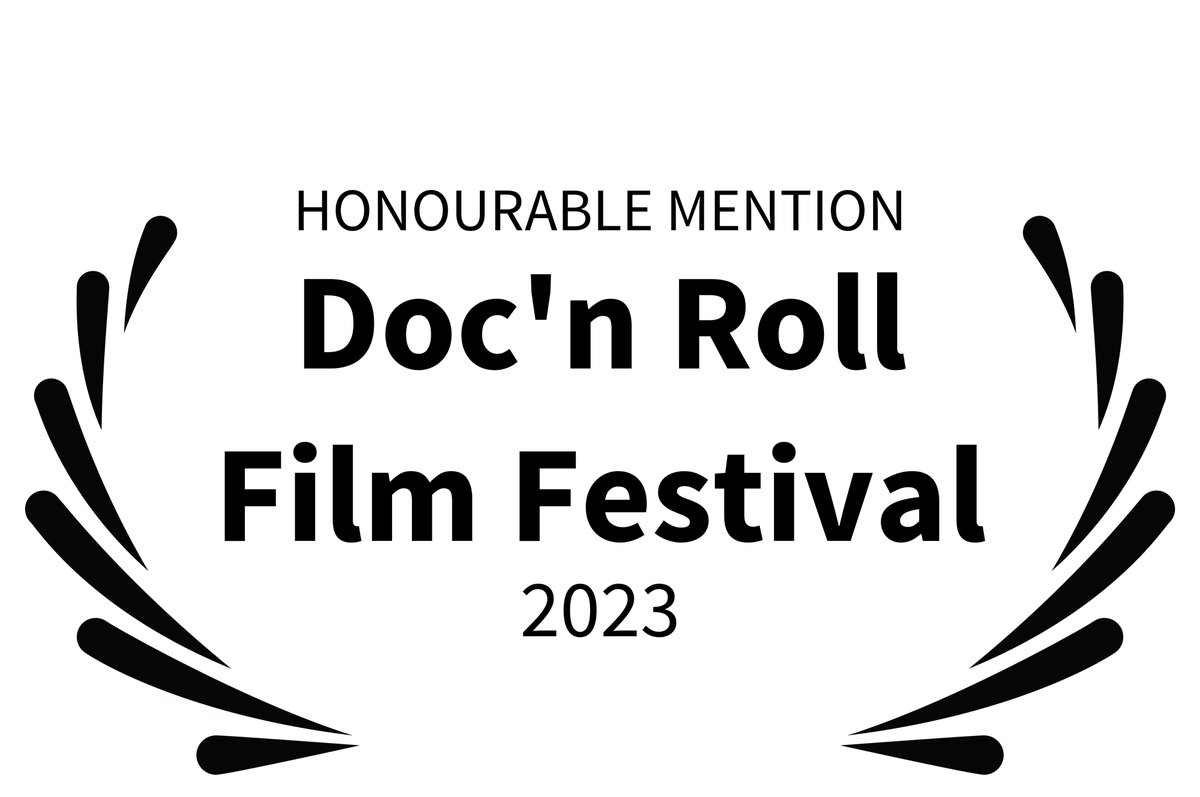Amazing news that we won 'Jury Honourable Mention' at this years Doc N Roll Film festival! A huge thanks to the jury, and to all the people that came to the 23 screenings of the film across the UK and made them such a success!!