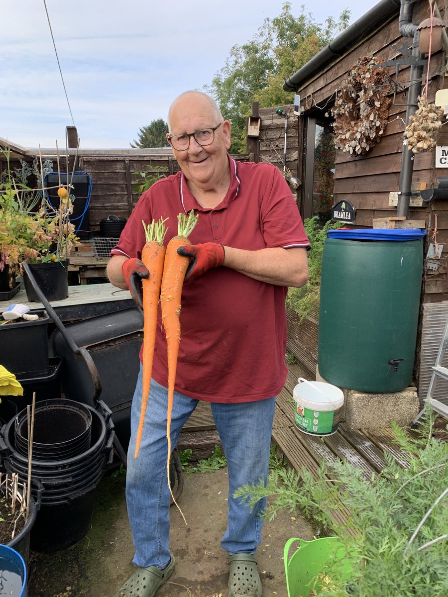 Good morning i thought you might like to see Kevin the carrots parents