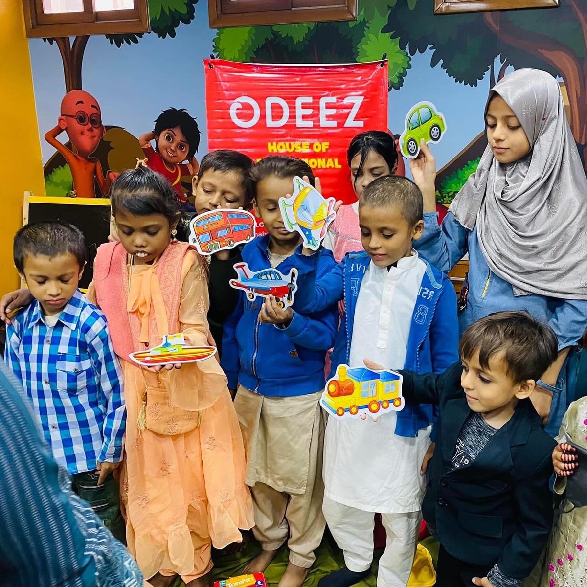 NgoMuhammadi's tweet photo. Celebrating Children's Day
"Embracing joy and resilience on Children's Day with these amazing thalassemia warriors. Every smile tells a story of strength and courage. 
A play area was also set up by Odeez Toy Store. https://t.co/xvm2l0W3n3