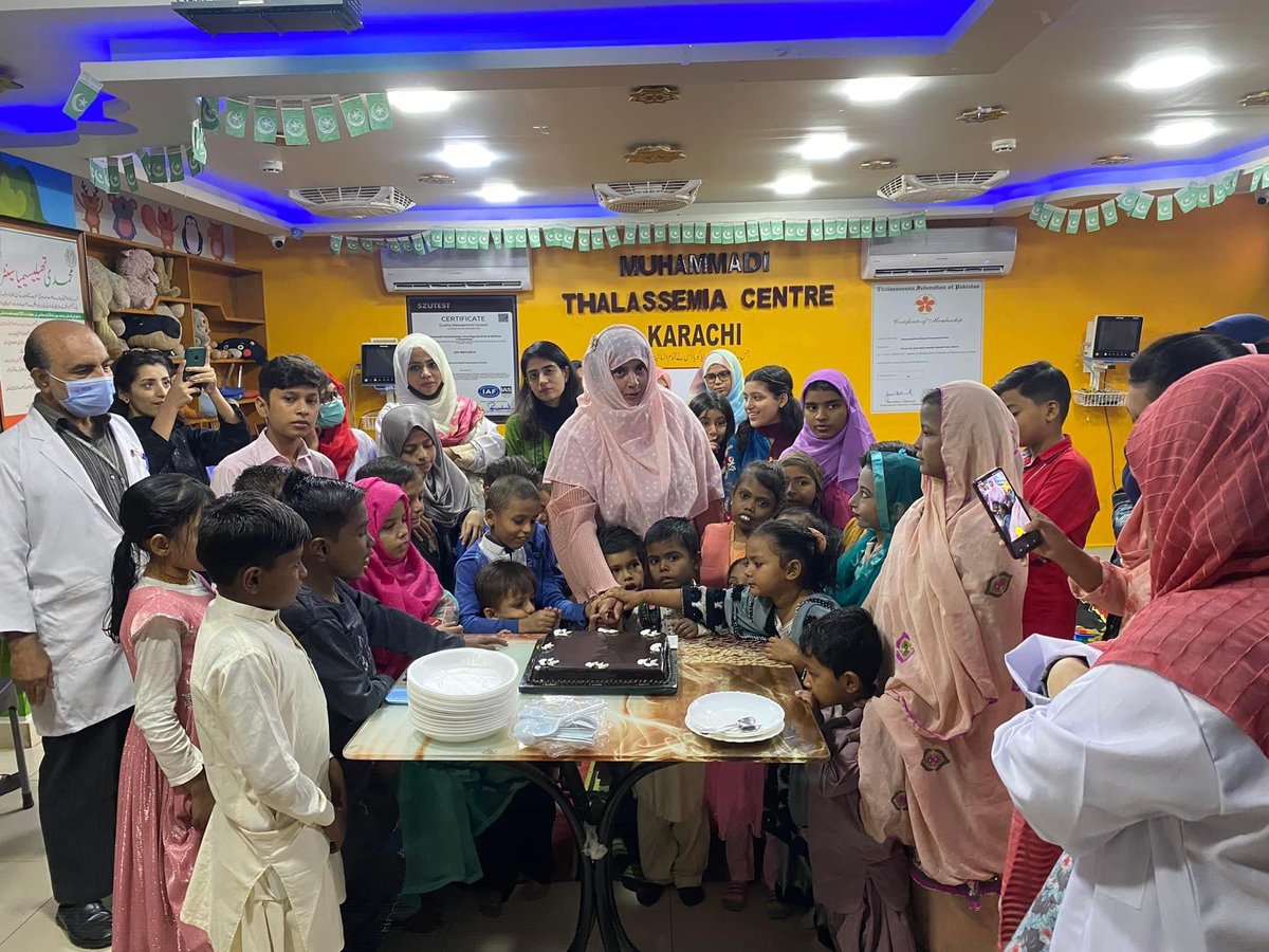 NgoMuhammadi's tweet photo. Celebrating Children's Day
"Embracing joy and resilience on Children's Day with these amazing thalassemia warriors. Every smile tells a story of strength and courage. 
A play area was also set up by Odeez Toy Store. https://t.co/xvm2l0W3n3
