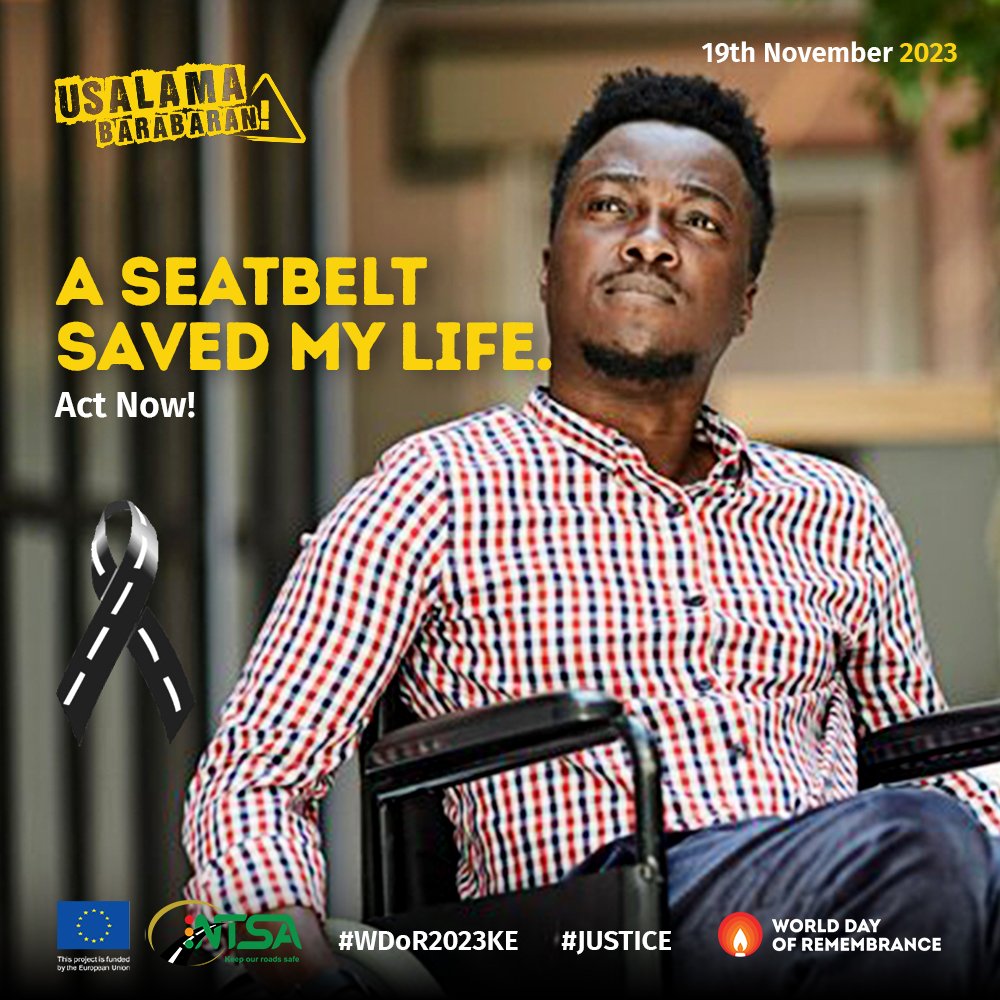fkirui10's tweet photo. Stay safe, buckle up! It's a small step that can make a huge difference. https://t.co/vanU82lnTB