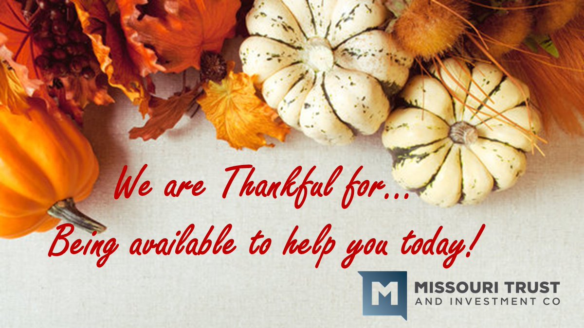 This month, we are thankful for you!
