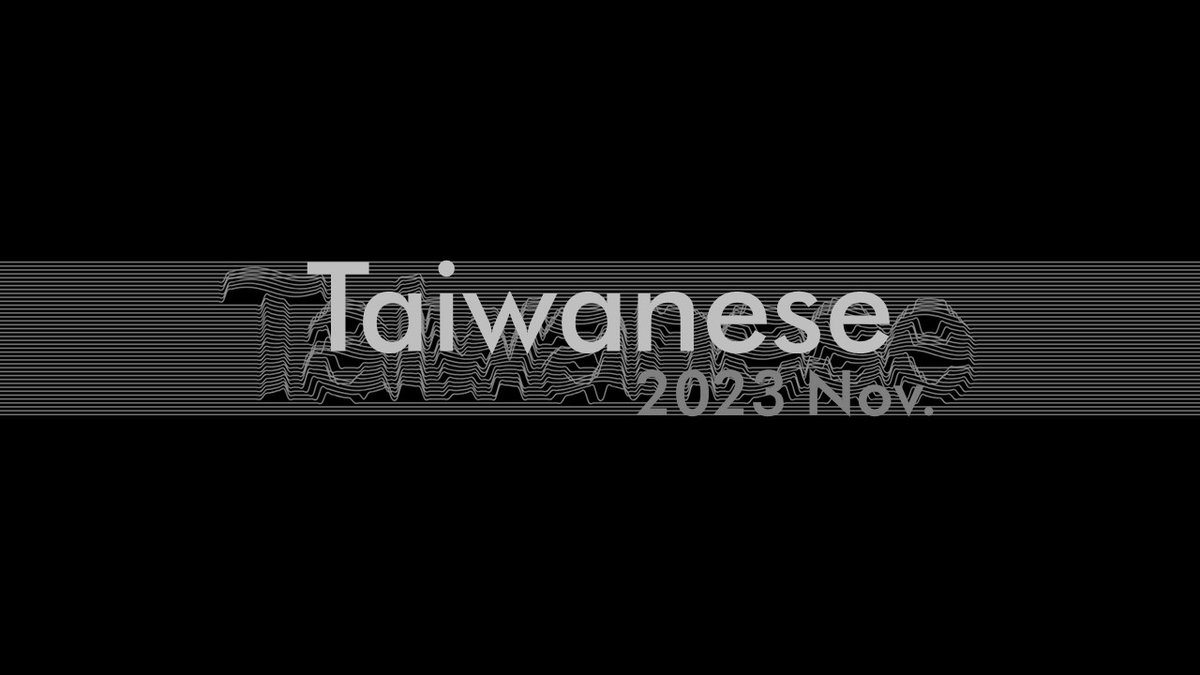 TwpsHerenz's tweet photo. https://t.co/xPXlhEWMCn
Taiwanese (2023 Nov.)
in 20 minutes https://t.co/trNO8w1mjL