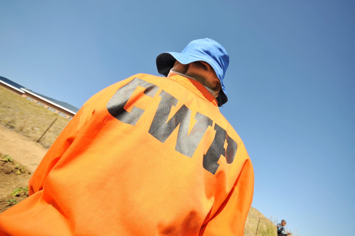 NationalCoGTA's tweet photo. Department of Cooperative Governance #DCoG has reviewed the Community Work Programme #CWP, government's innovative poverty alleviation offering, which provides a job safety net for unemployed people of working age https://t.co/icU8qxbg4y https://t.co/4BBaCUf42X