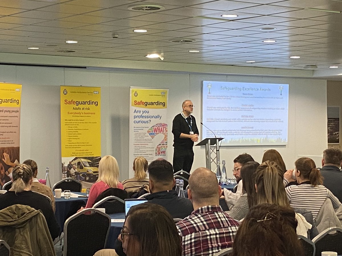 SafeguardingLAS's tweet image. Thank you to Andrew Carpenter from @NBNLondonRegion for the powerful talk on #hiddenautism and the impact it often has on a vast proportion of our patients and families