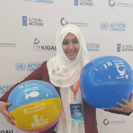 SDGLocalAction's tweet image. Powerful women from #Kenya, #SouthAfrica, #SaintLucia, and #Ghana working hard to fulfill gender equality as it is pivotal to advancing the entire spectrum of the SDGs.
@CLGF_News
@GraceMercyO