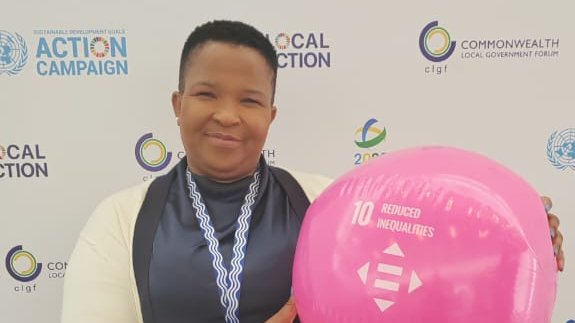 SDGLocalAction's tweet image. Powerful women from #Kenya, #SouthAfrica, #SaintLucia, and #Ghana working hard to fulfill gender equality as it is pivotal to advancing the entire spectrum of the SDGs.
@CLGF_News
@GraceMercyO