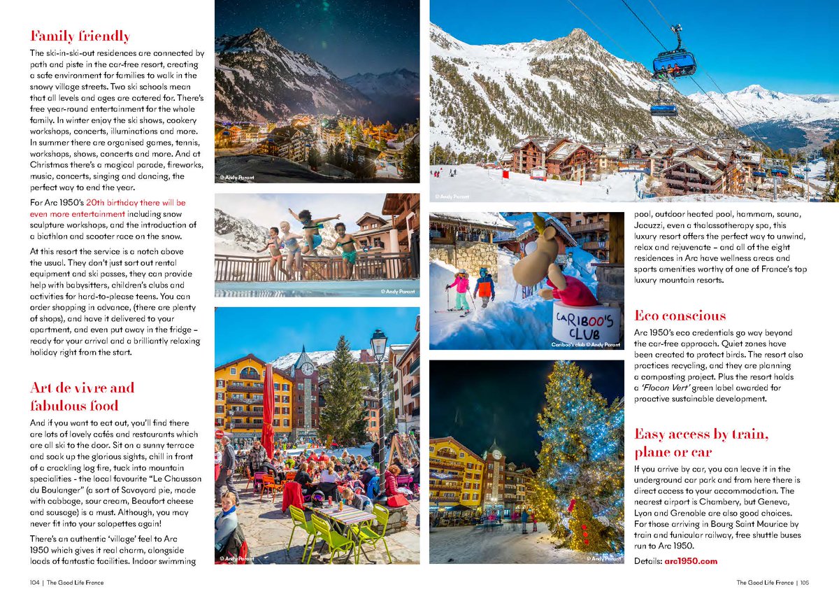 The Village is celebrating its 20th anniversary this winter and <a href="/lifefrance/">The Good Life France</a> has written a magnificent article about it 😍