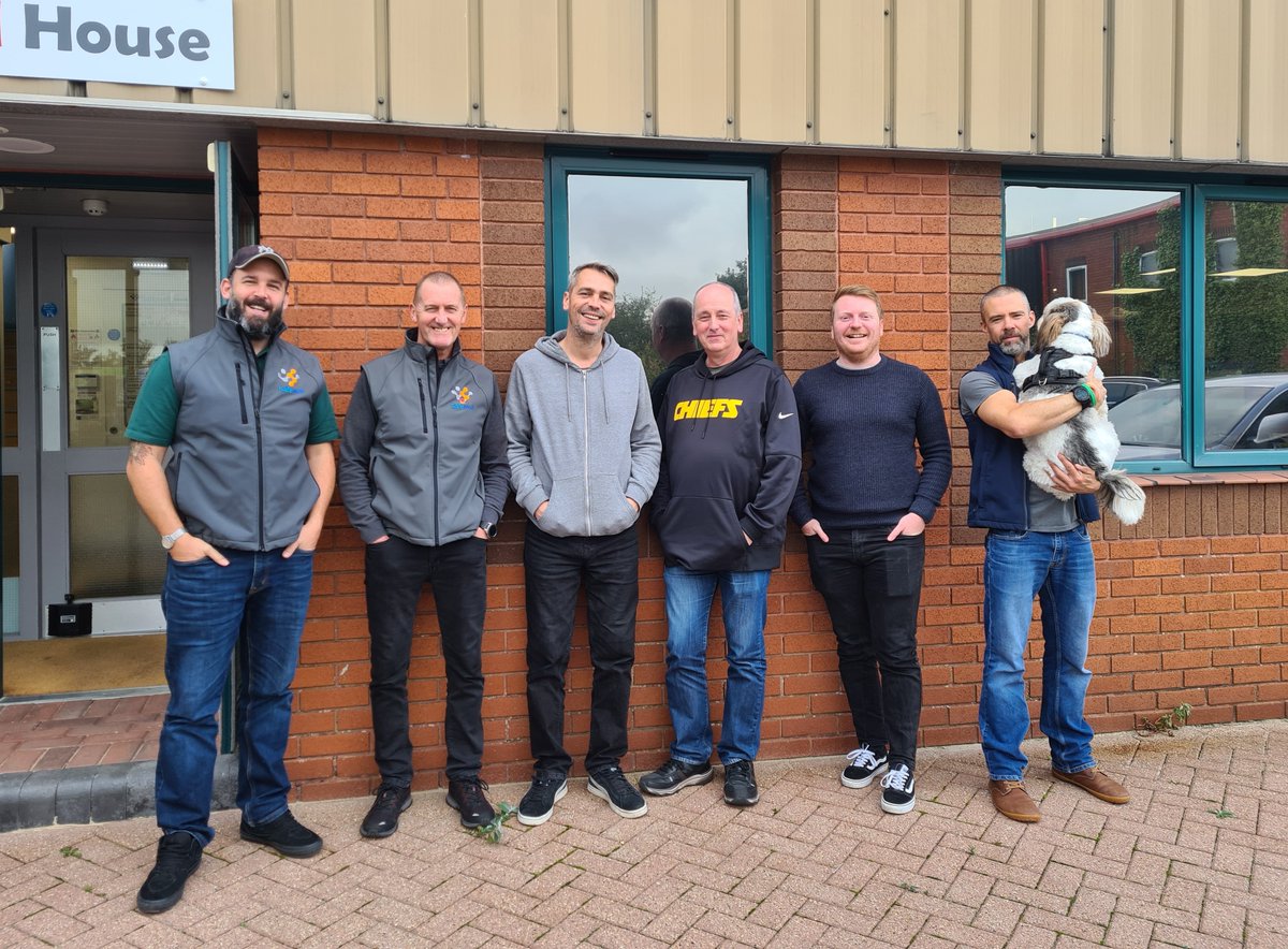 Our Monday morning line-up is especially for #InternationalMensDay yesterday. We managed to get a photo of all the Safewell guys together.