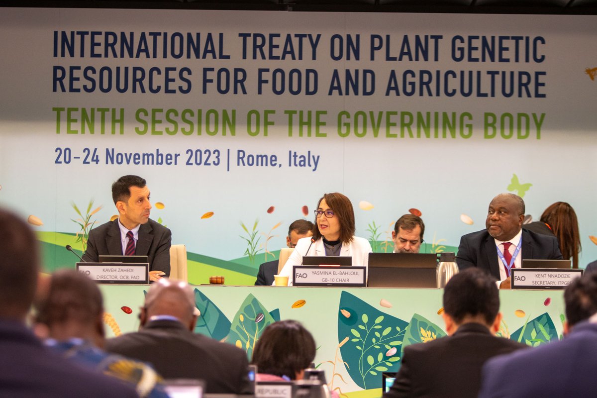 PlantTreaty (@planttreaty) on Twitter photo #GB10 Chair <a href="/YasminaBahloul/">Yasmina EL BAHLOUL</a> welcome delegates during the Opening Ceremony of the Tenth Session of the Governing Body of the International <a href="/planttreaty/">PlantTreaty</a>.
Follow webcast of the Opening Ceremony 👉bit.ly/3uoZJ1y #GB10 Chair <a href="/YasminaBahloul/">Yasmina EL BAHLOUL</a> welcome delegates during the Opening Ceremony of the Tenth Session of the Governing Body of the International <a href="/planttreaty/">PlantTreaty</a>.
Follow webcast of the Opening Ceremony 👉bit.ly/3uoZJ1y