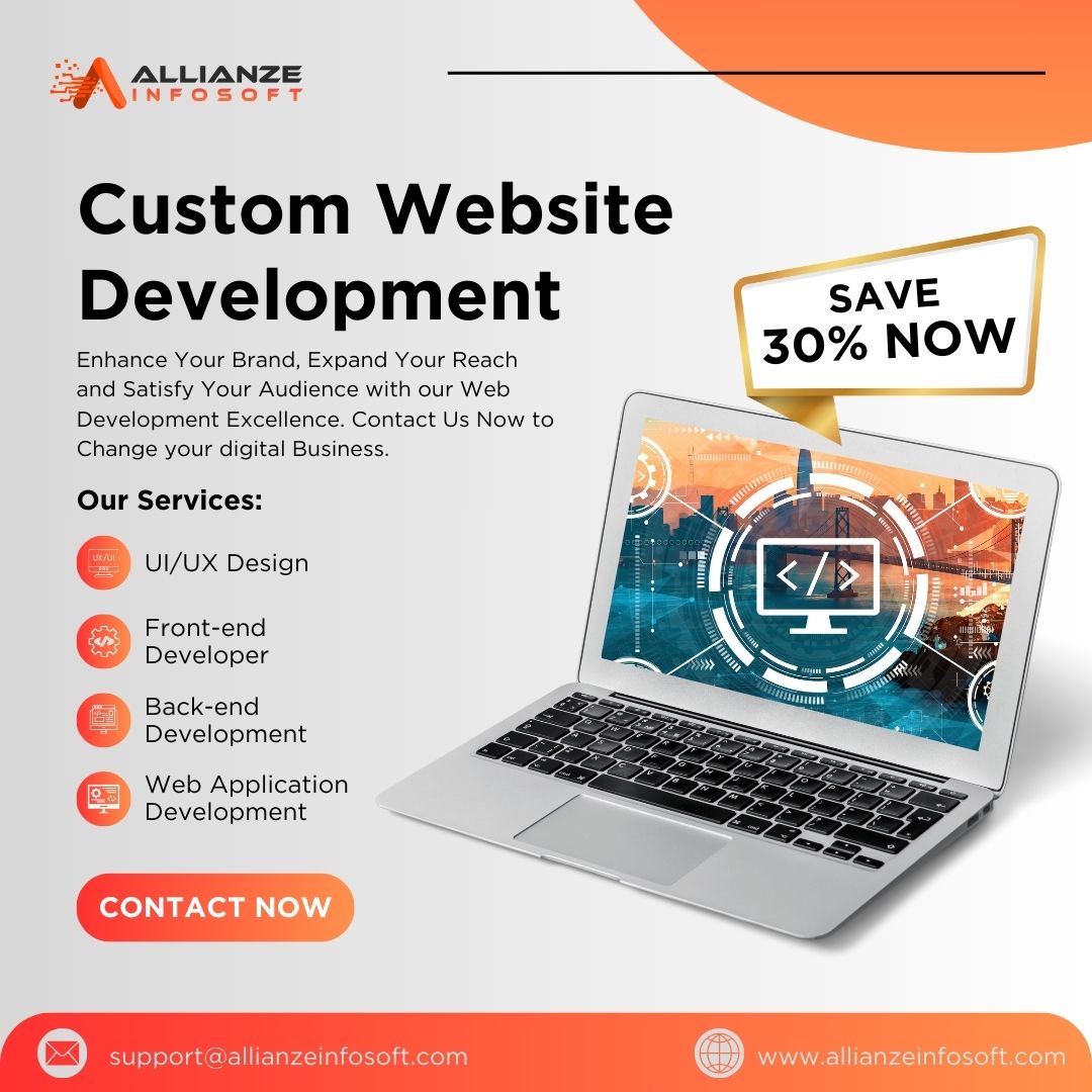 allianze_info's tweet photo. Build an exceptional online presence with Allianze Infosoft's #customwebsitedevelopment services - UI/UX design, front & back-end development, web apps, and more.
Get 30% off your project today: https://t.co/N4GD76nD3h
#DigitalMarketing #WebsiteDevelopment #SEO #WebsiteDesign https://t.co/fJJYQMDPRO