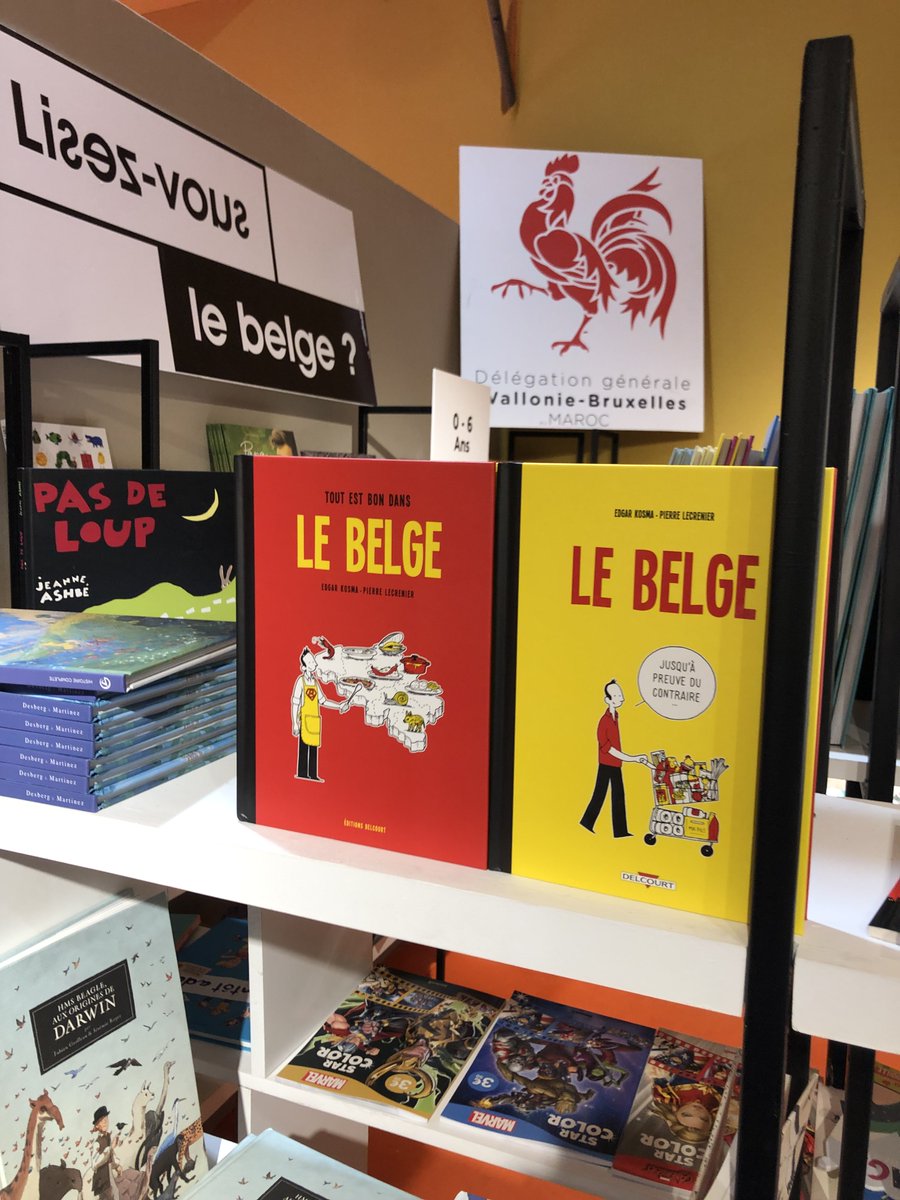 #Lisez_vous_le_belge
Encore 3 jours pour visiter le stand bien belge au @SILEJ à #Casablanca accessible jusqu’au 22/11 (10h à 19h).
250 exposants, professionnels du livre & d’auteurs de livres jeunesses de 33 pays, notamment de #Belgique sur le stand de @WB_Maroc 
@WBI_tweet