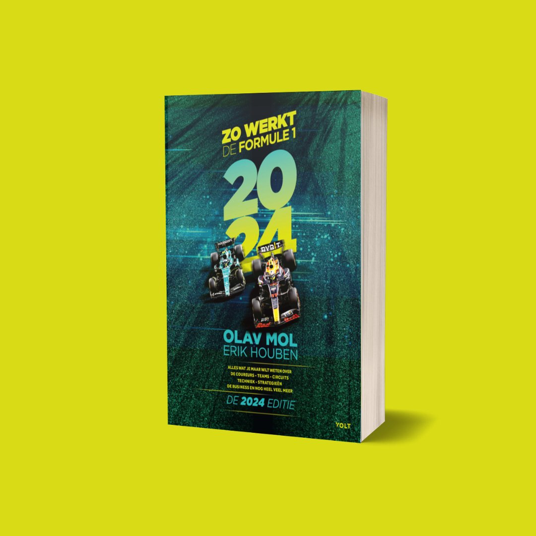 BAM! Zo werkt de Formule 1 staat in de bestsellerlijst! 

Zo werkt de Formule 1, de editie 2024 is hét boek voor alle fans van Formule 1. #bestsellerlijst #formule1 #olavmol #cadeautip
<a href="/Olav_Mol/">Olav Mol®️</a>