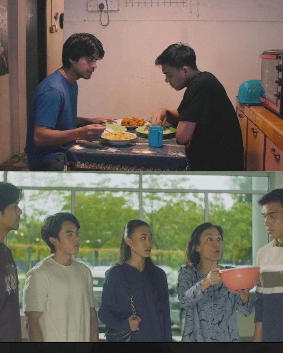 #RNANEWS A beautiful heartfelt story about a brother with 3 non-biological siblings and a adoptive mother. Iqmal a hardworking guy find it hard to make ends meet willing do to anything for his family. Jangan Lupa Janji bermula harini jam 6 ptg  #JanganLupaJanji by #BenAmir