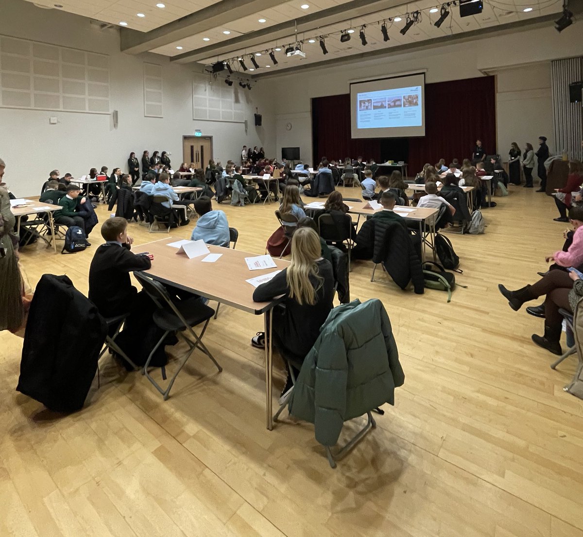 Delighted to welcome all of our Cluster P7’s for our STEM Transition Day. We have lots of exciting activities planned with partner agencies. Our STEM Ambassadors are ready to support and lead the way! #StriveForSuccess #Transitions