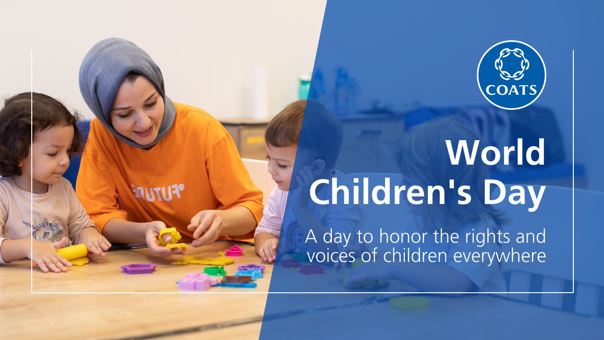 Today, we celebrate World Children's Day, a day to honor the rights and voices of children everywhere. Let's stand together for a better future for every child, every right!

#WorldChildrensDay #ForEveryChild, Every Right!