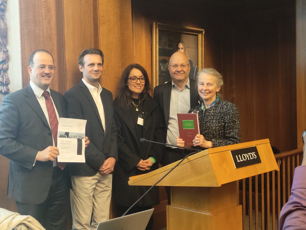 Celso De Azevedo is awarded the BILA Book Prize for Cyber Risk Insurance. 

BILA Members can order the book using the discount code BILA2023 to receive 15% off the purchase price. The offer runs from November 15th 2023 to December 13th 2023.

sweetandmaxwell.co.uk/bila/index.aspx