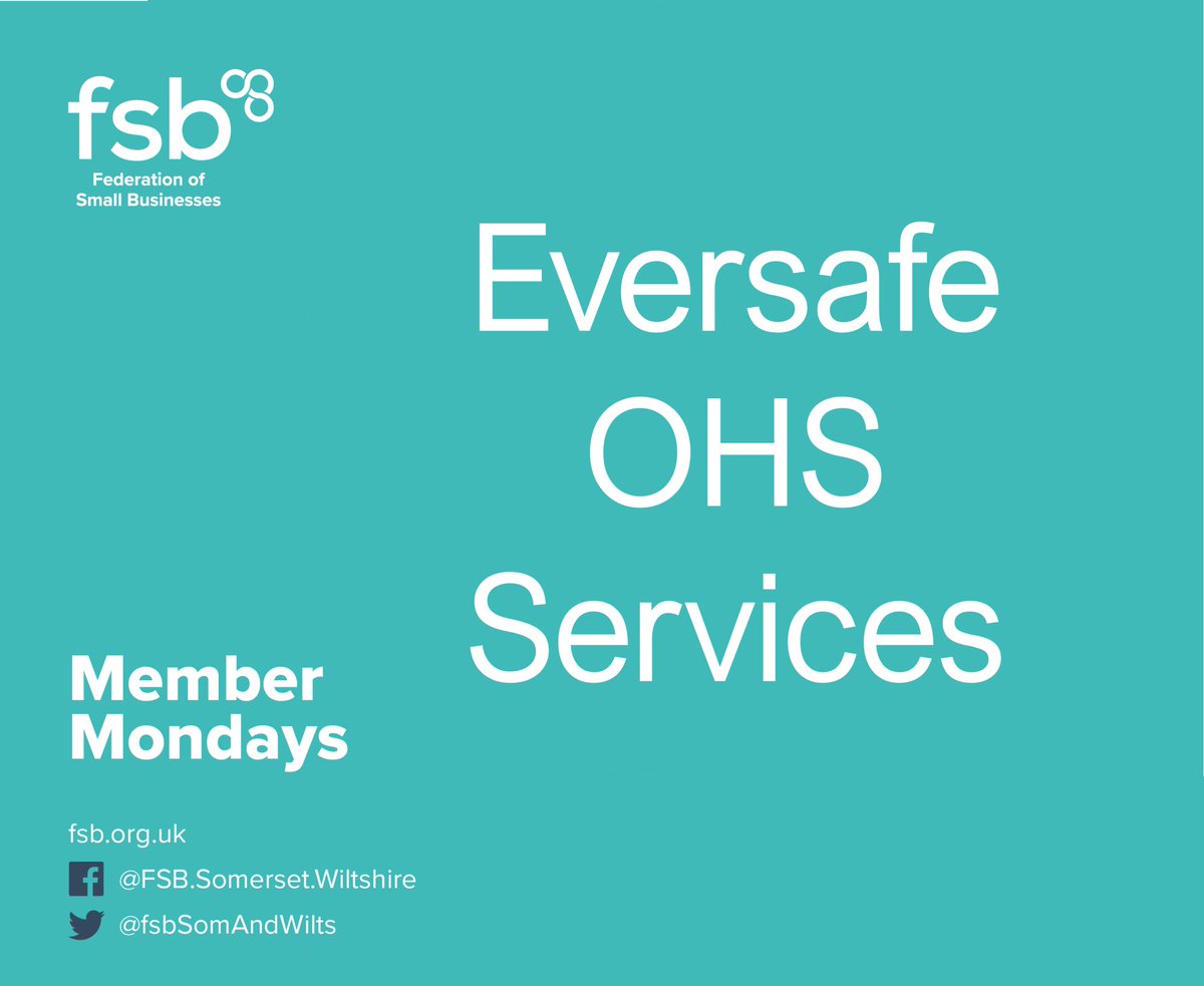 Today's featured member for our #MemberMondays is Martin from Eversafe OHS Services in #Cricklade #Wiltshire. He values the good quality, no nonsense advice and support FSB offer his business. Why not check his website out for H&S support eversafeohssolutions.com