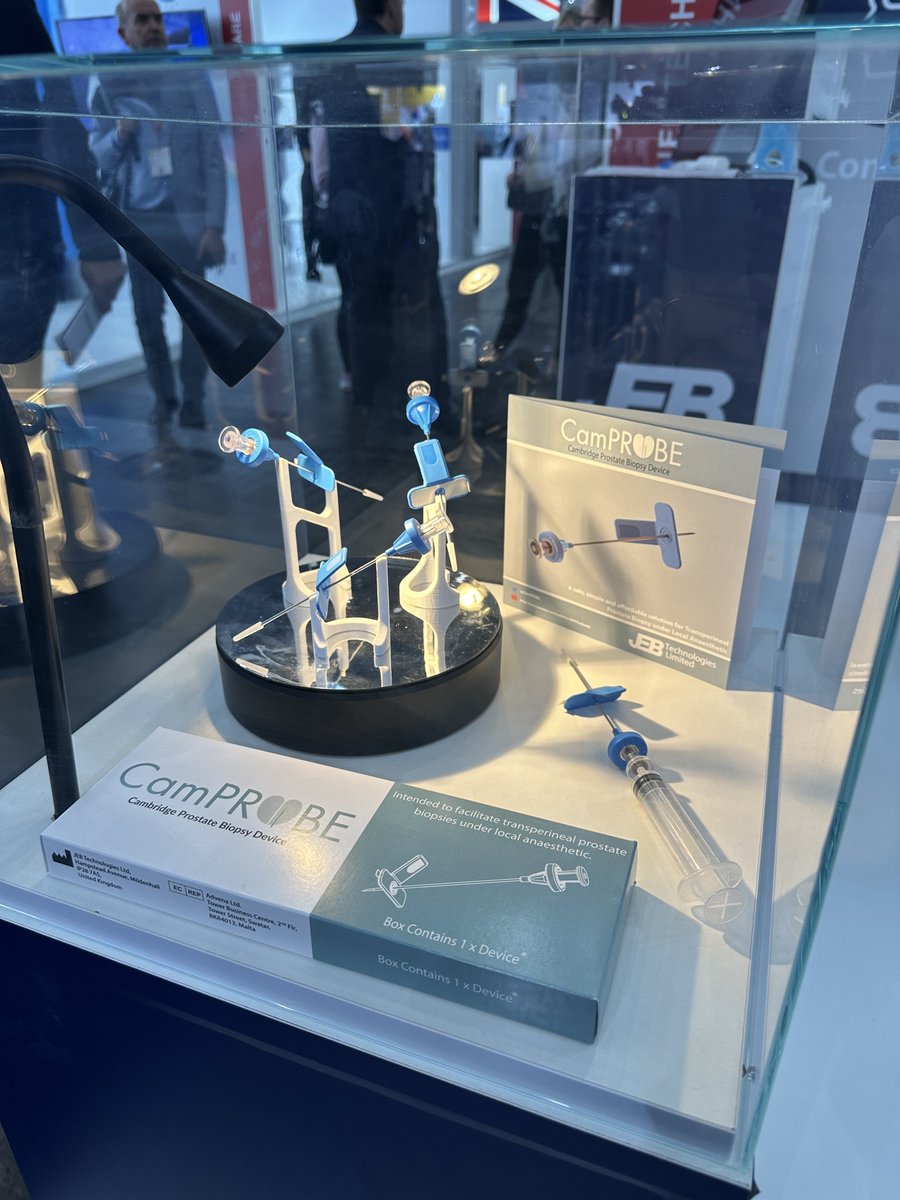 The CamPROBE device on display at MEDICA 2023!
 #MEDICA2023 #prostatebiopsy #prostatecancer