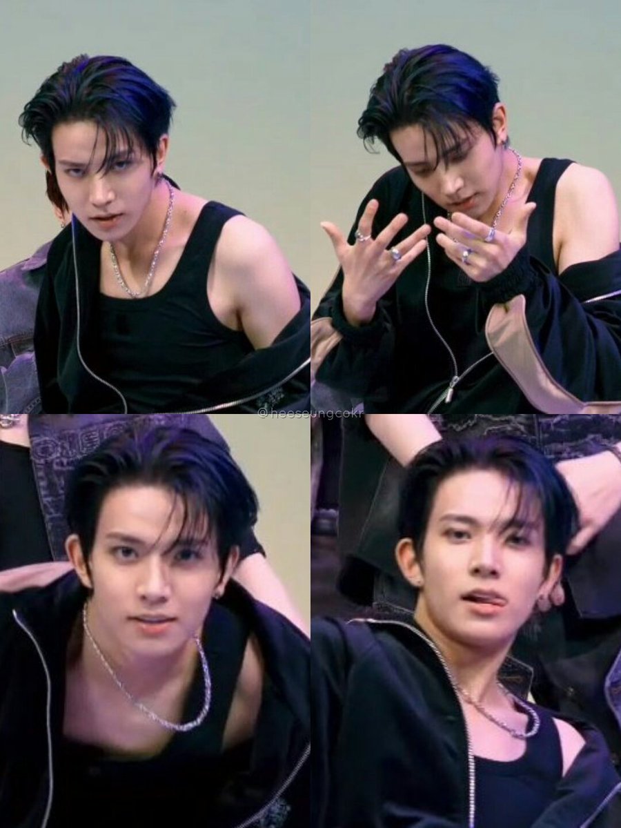 heeseung knows he’s such a menace