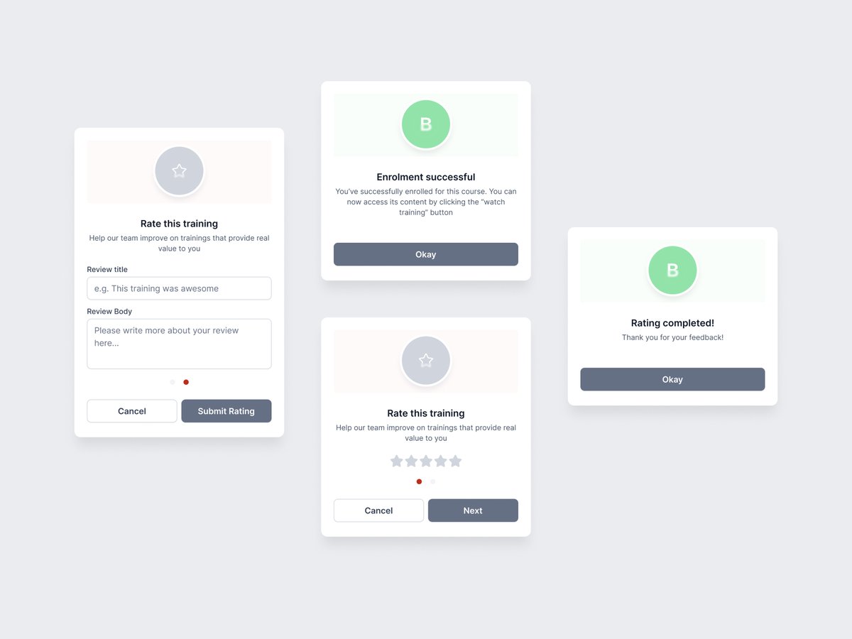 c_ezeiru's tweet image. Modal Mondays...

Designs for a bubble app i&apos;m working on

#productdesigner #bubbledev #bubbleio #buildinpublic